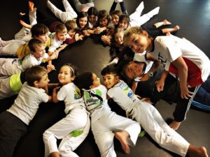 Cours de capoeira enfants